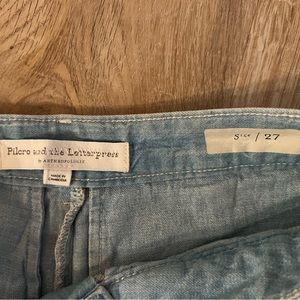 Pilcro and the Letterpress Wide-legged Capris